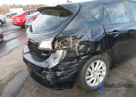 2012 Mazda Mazda3 I Grand Touring из США, поврежденный, VIN JM1BL1M7XC1629485